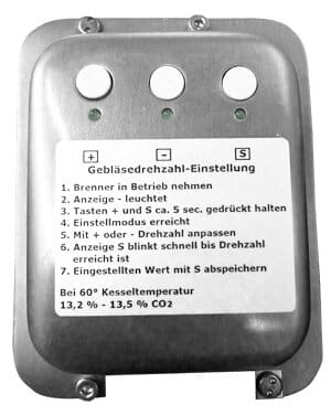 Geblaesedrehzahlueberwachung