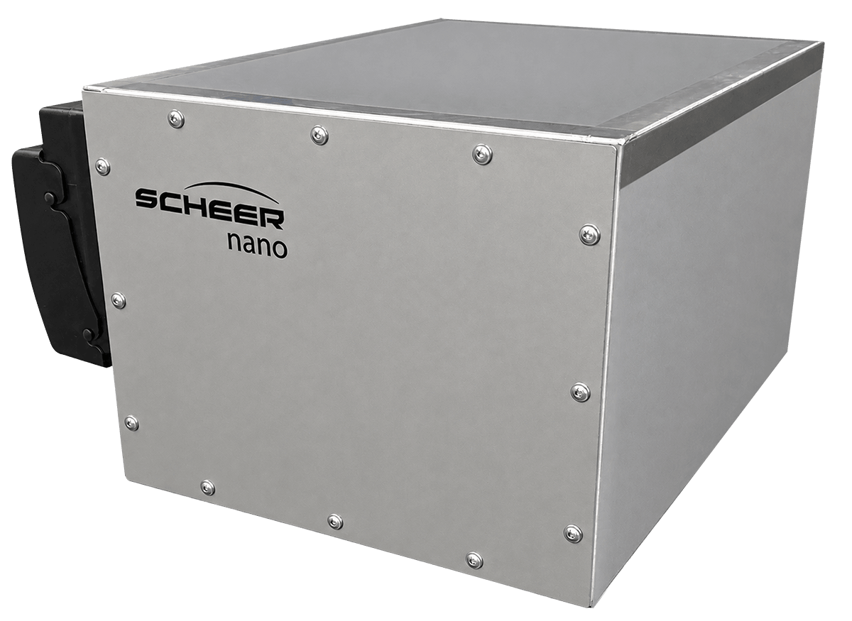 SCHEER nano im Staufach